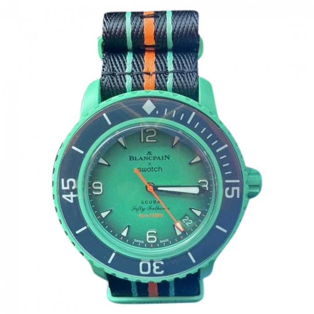 Blancpain Fifty Fathoms ceramic watch - image 1