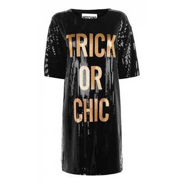 Moschino Glitter mini dress