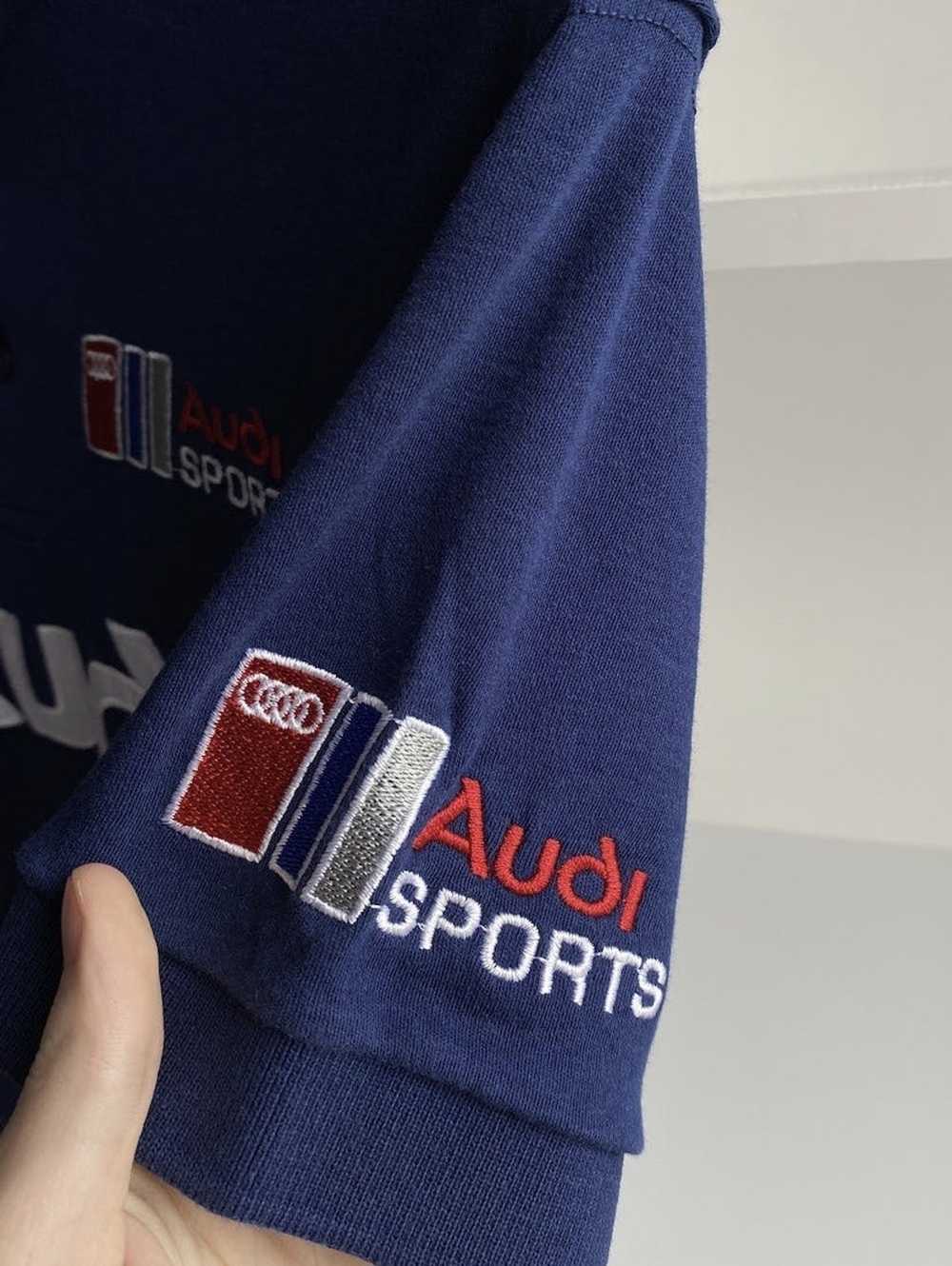 Audi × Racing × Vintage Audi Sports polo tee - image 4