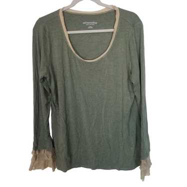 Other Soft Surroundings Womens XL Green Long Sleev