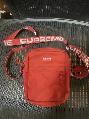Supreme Supreme ss18 18ss 3m shoulder bag red