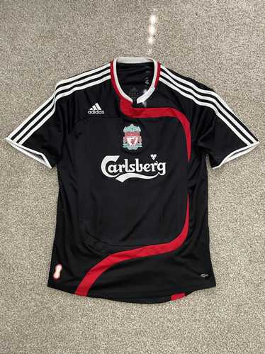 2007/08 GERRARD #9 Liverpool Vintage adidas UCL Third Football