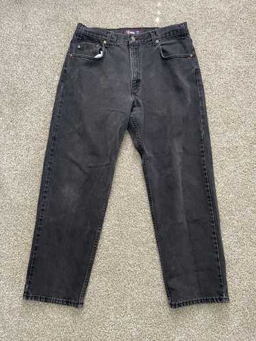 Vintage 1993 Arizona Baggy Jeans 34x32 Loose Fit Straight Leg Med Washed  Denim
