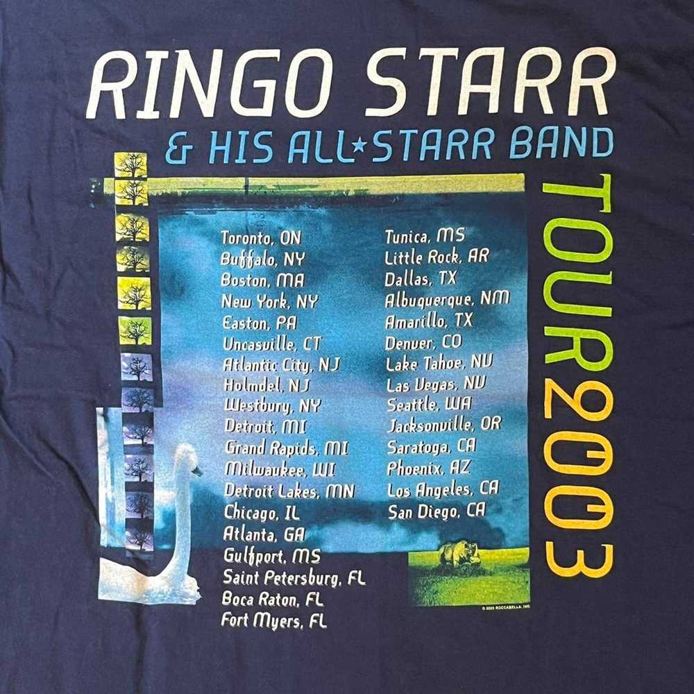 Fruit Of The Loom Vintage Ringo Starr All-Starr B… - image 3