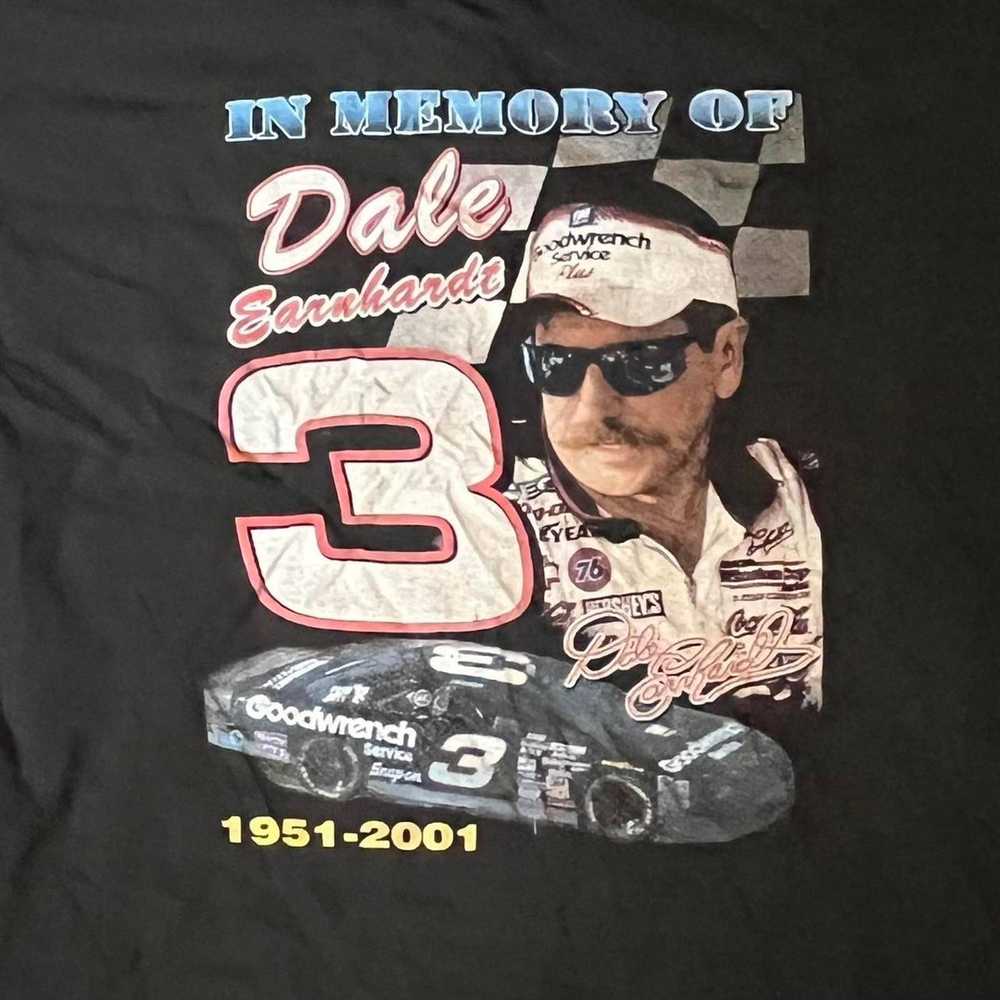 NASCAR Vintage Nascar Dale Earnhardt T-Shirt - image 2
