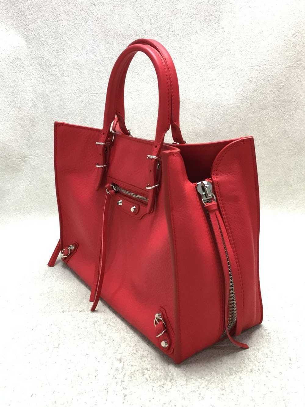 Balenciaga Balenciaga Handbag Leather Red Plain - image 2