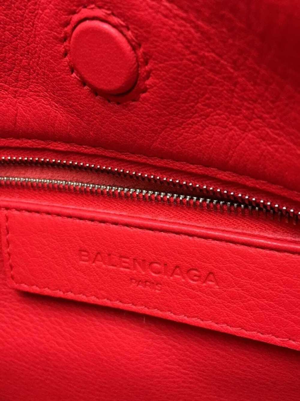 Balenciaga Balenciaga Handbag Leather Red Plain - image 3