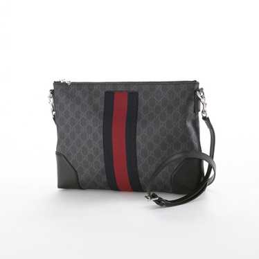 Gucci Guccissima Leather Messenger Bag ($895) ❤ liked on Polyvore