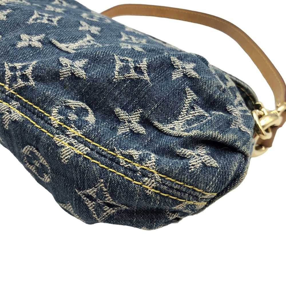 Louis Vuitton Louis Vuitton Pleaty Monogram Denim… - image 3