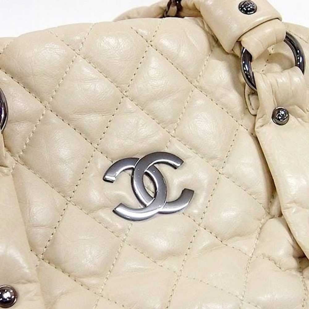 Chanel Chanel Matelasse Tote Ivory Horizontal Sho… - image 4