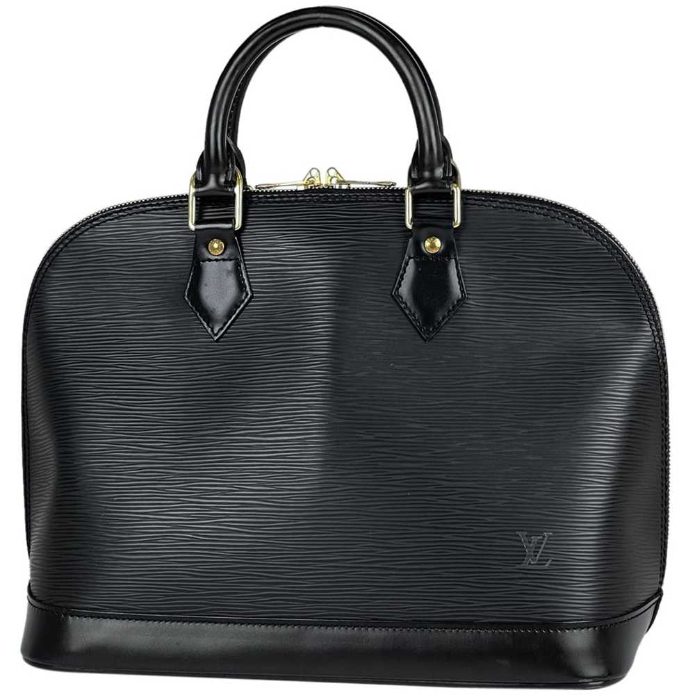Louis Vuitton Louis Vuitton Alma Handbag Epi Noir… - image 1