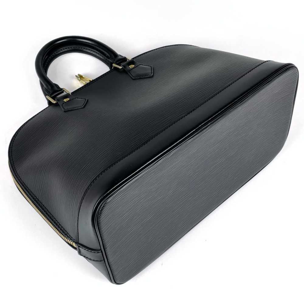 Louis Vuitton Louis Vuitton Alma Handbag Epi Noir… - image 2