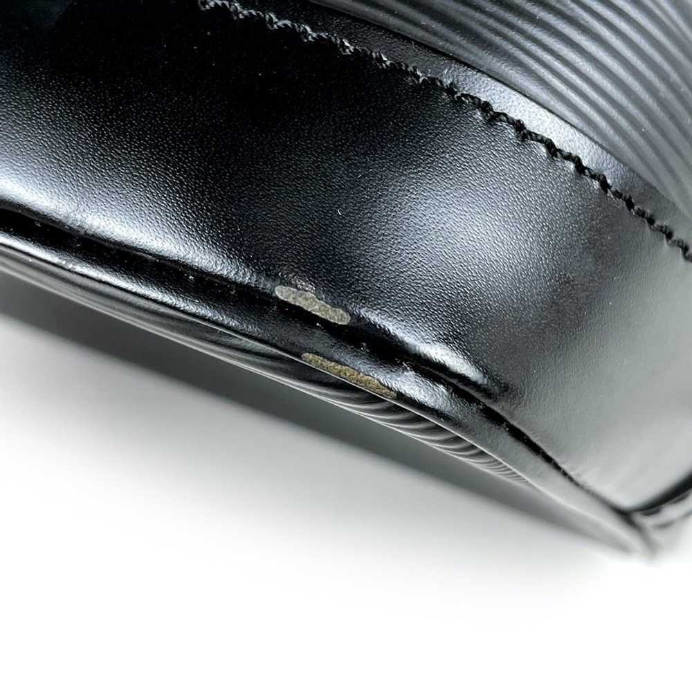 Louis Vuitton Louis Vuitton Alma Handbag Epi Noir… - image 3