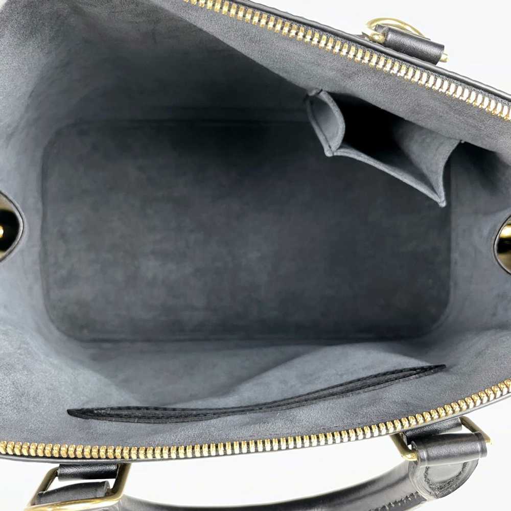 Louis Vuitton Louis Vuitton Alma Handbag Epi Noir… - image 6