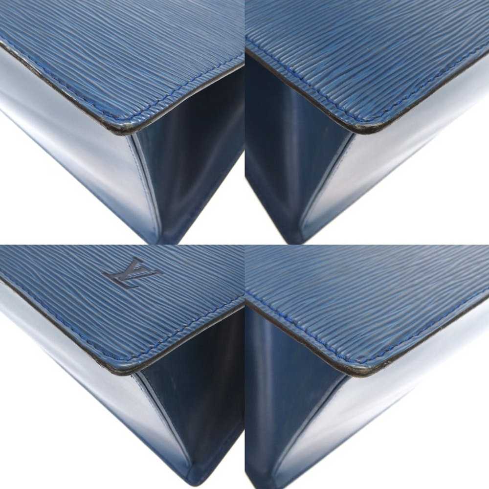 Louis Vuitton Louis Vuitton Epi Sac Triangle Blue… - image 7