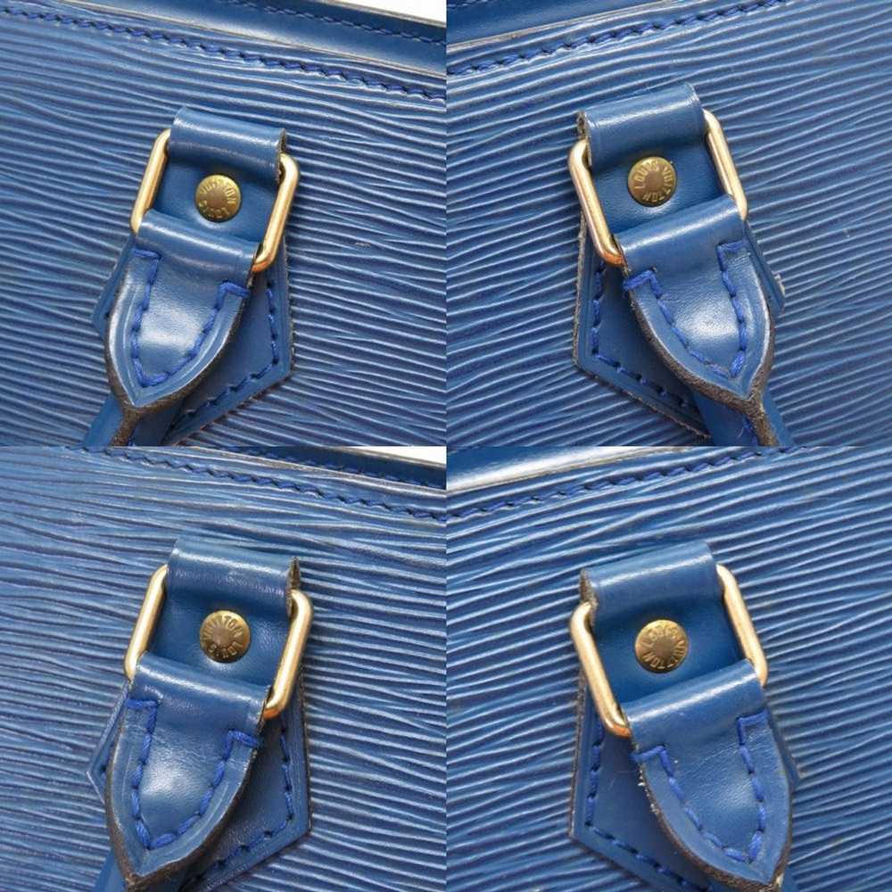 Louis Vuitton Louis Vuitton Epi Sac Triangle Blue… - image 8