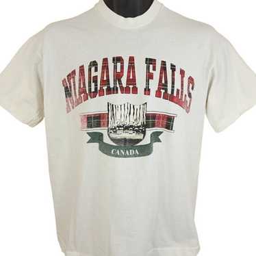 Pop Culture Vintage Niagara Falls Canada Souvenir Tee Shirt 80s Size Small Made in Canada