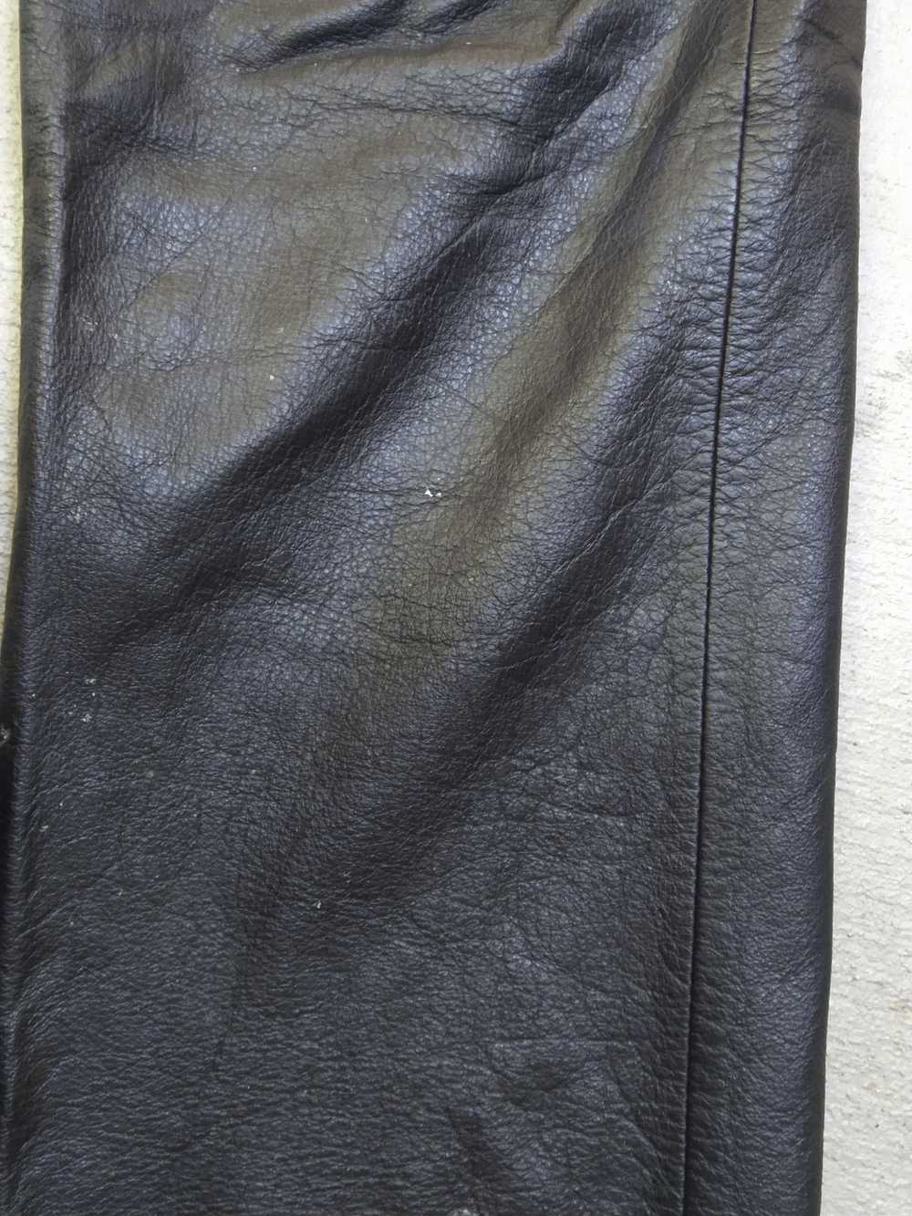 Leather × Streetwear × Vintage Vintage Leather Pa… - image 11