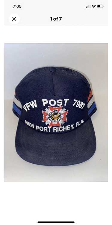 Vintage Vintage 3 Stripe Mesh Snapback Trucker Hat