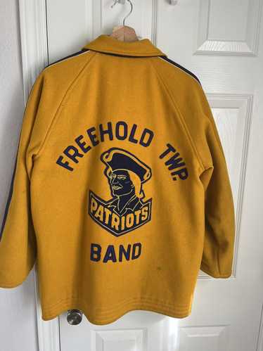 VTG 80s Williamsburg Raiders Marching Band Uniform Jacket 