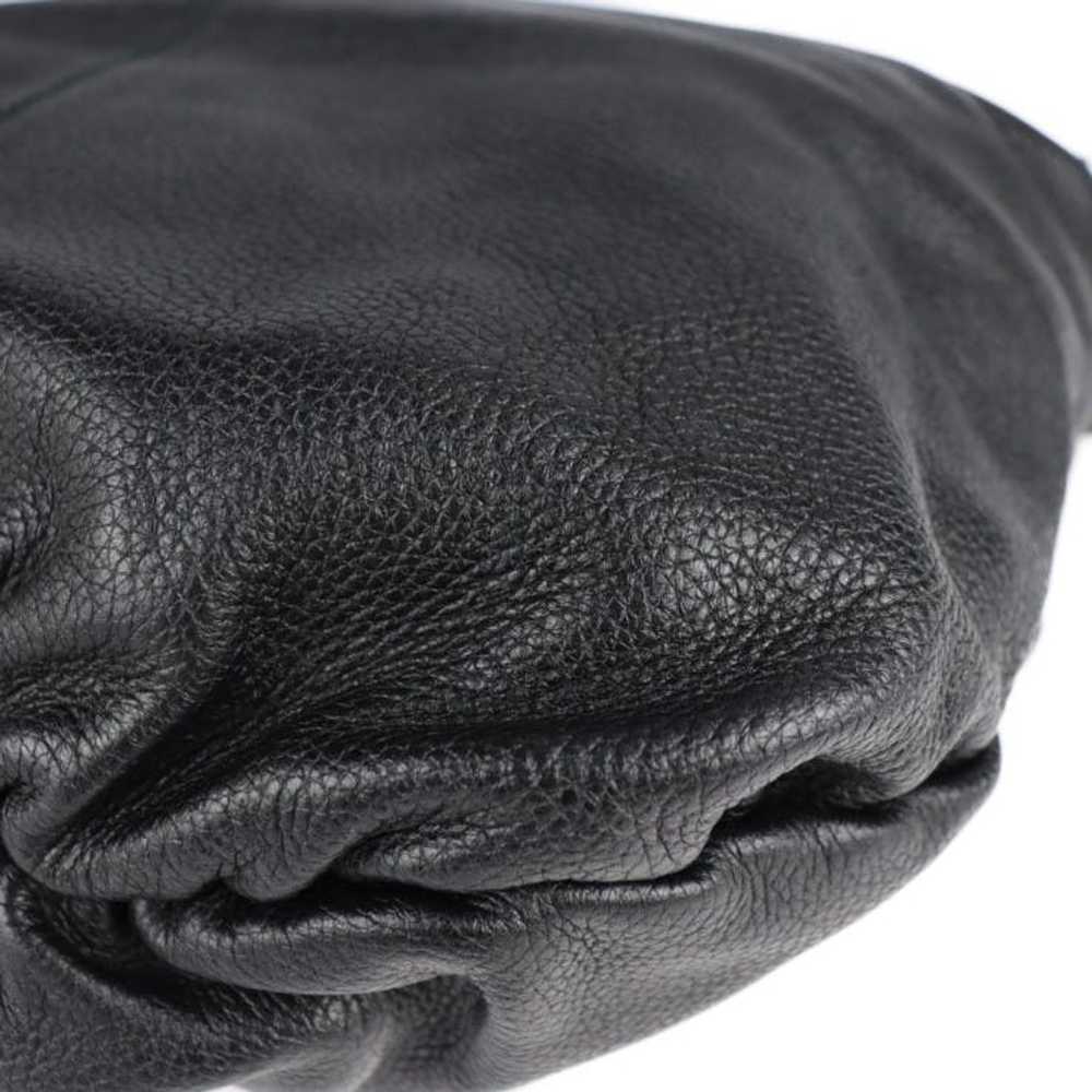 Gucci Gucci Bamboo Handbag Leather Black Tassel - image 4