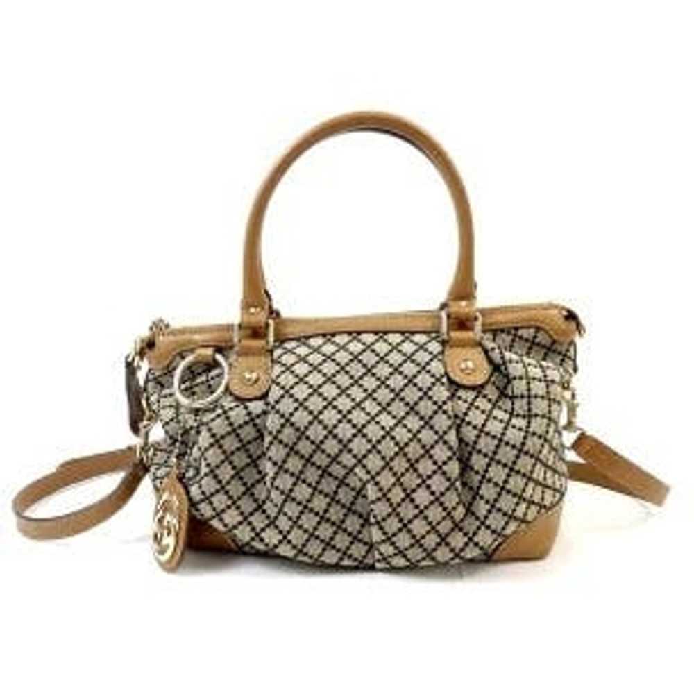 Gucci Gucci Suki Diamante Canvas AB Rank 2WAY Sho… - image 1