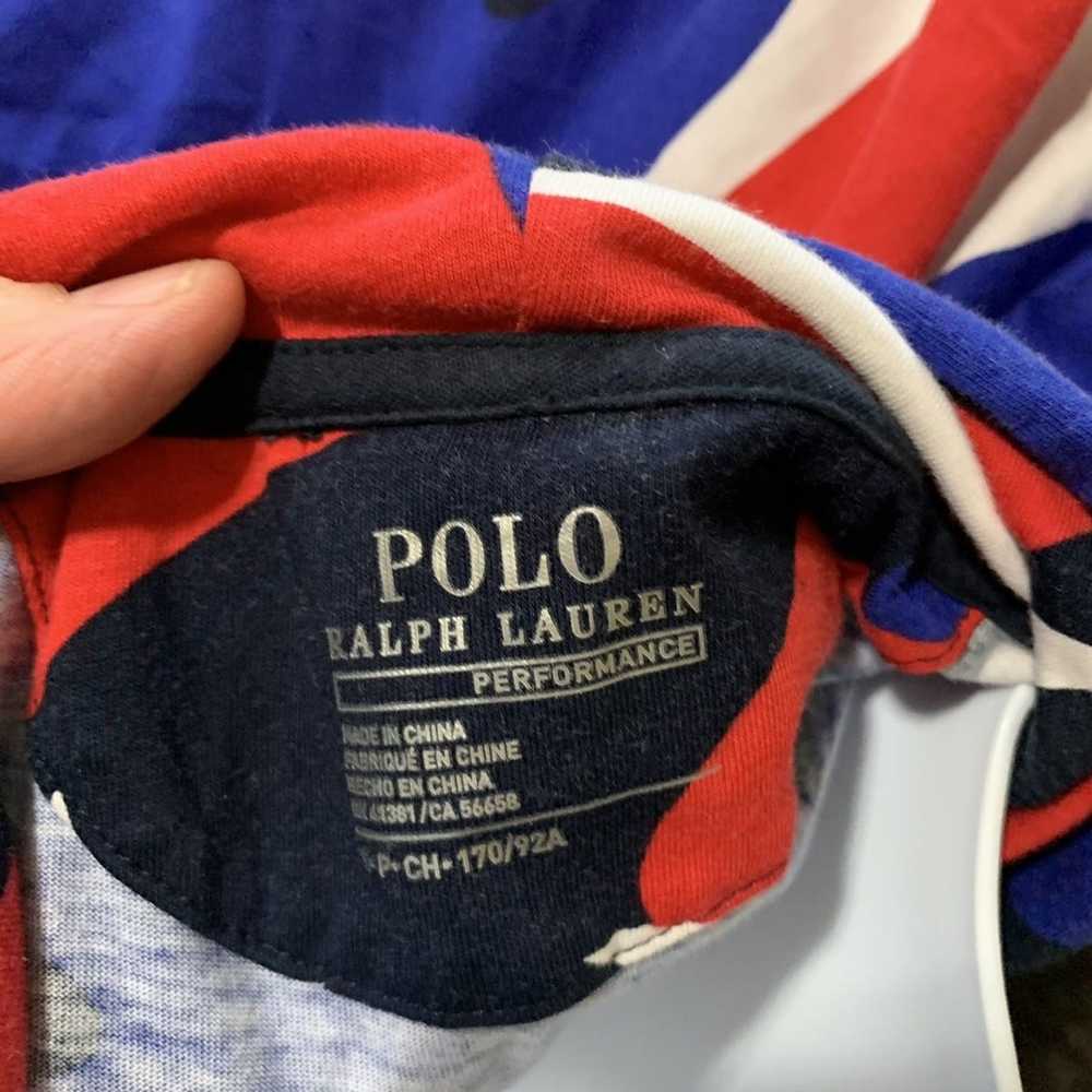 Polo Ralph Lauren American Flag Camo pullover hoo… - image 8