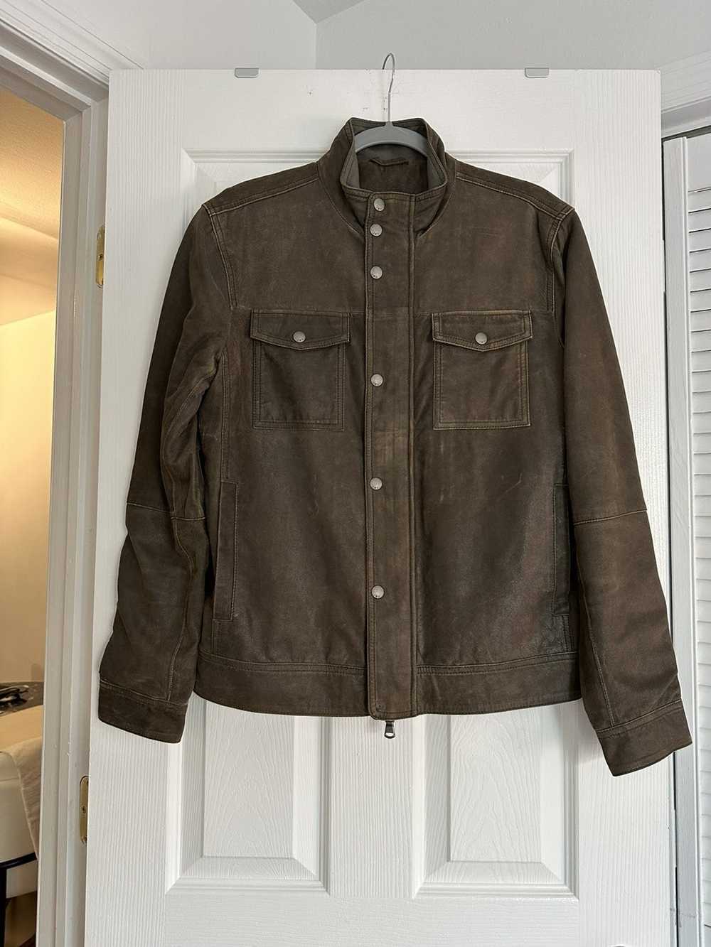 John Varvatos John Varvatos Suede Jacket - image 1