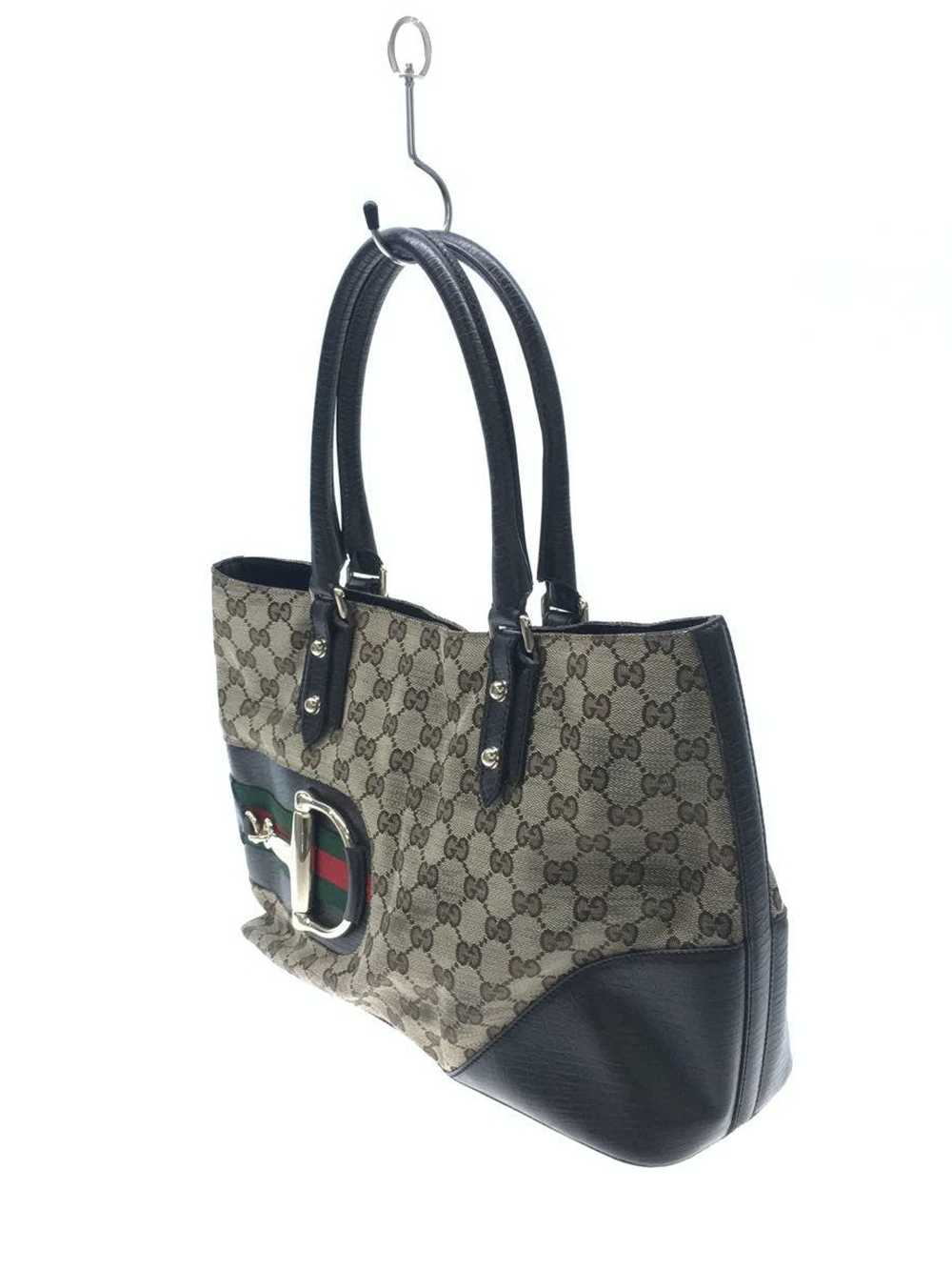 Gucci Gucci Tote Bag gg Canvas Sherry Line Bag Ha… - image 2