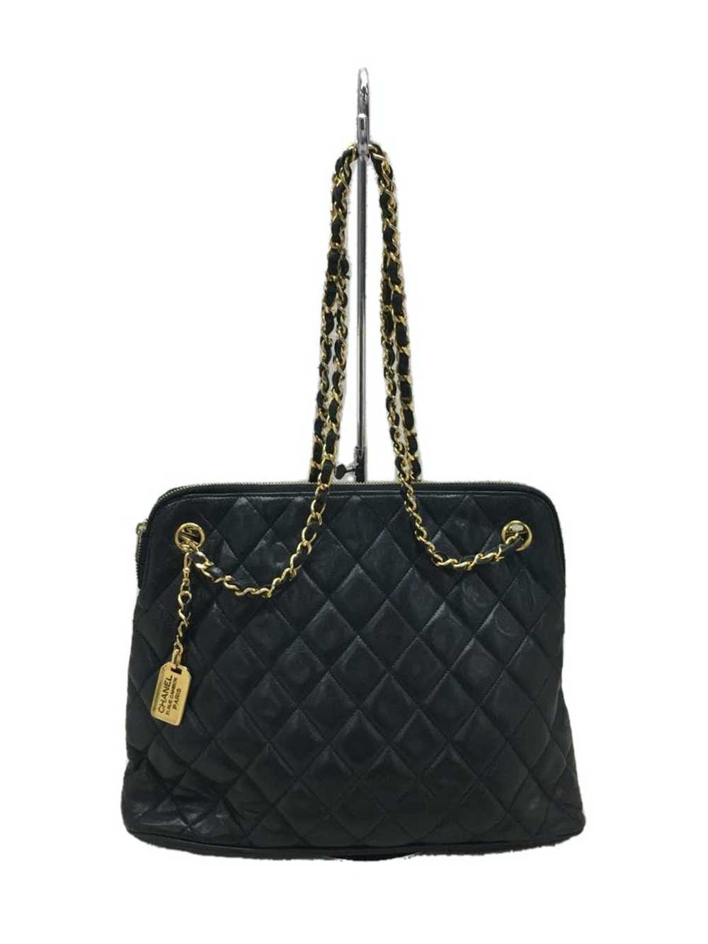 Chanel Chanel Chain Shoulder Leather Black - image 1