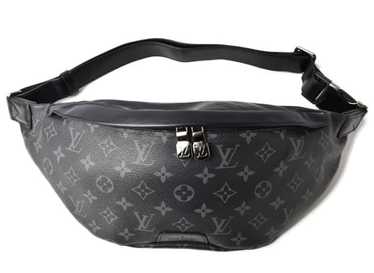 Black Louis Vuitton Monogram Eclipse Discovery Bum Bag