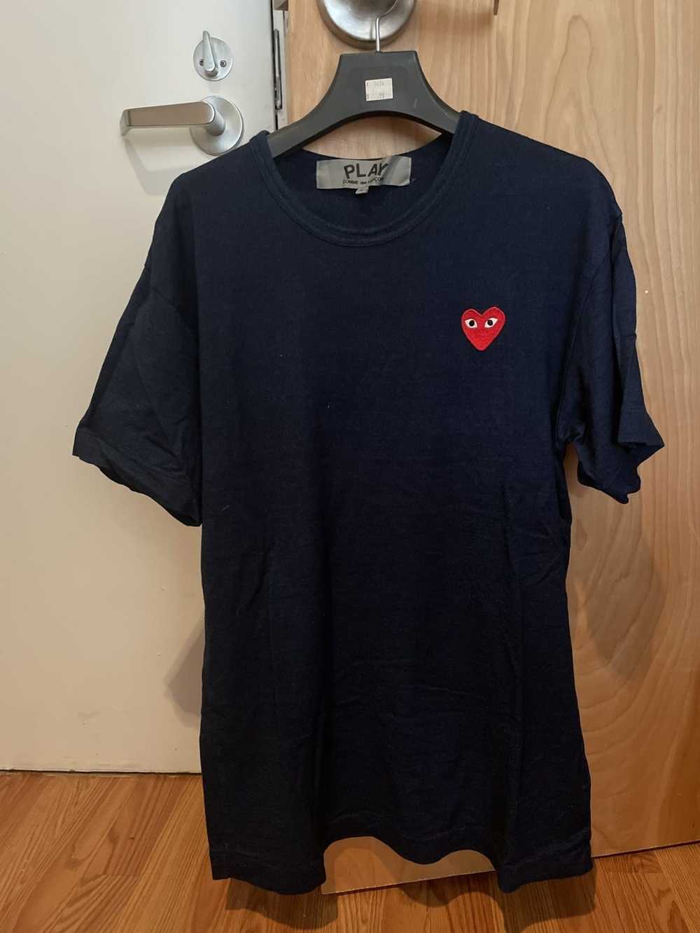 Comme Des Garcons Play Navy Play shirt - image 3