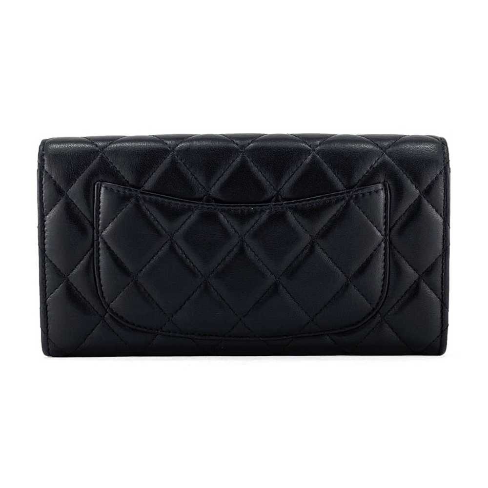 Chanel Chanel Long Flap Matrasse Heremark Lambski… - image 2