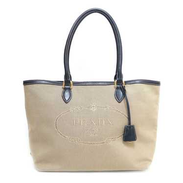 Prada Kanapat Canvas Tote Bag  Rent Prada Handbags for $55/month