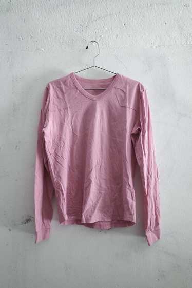 Diesel × Vintage Diesel Vintage Pink T-Shirt V Nec