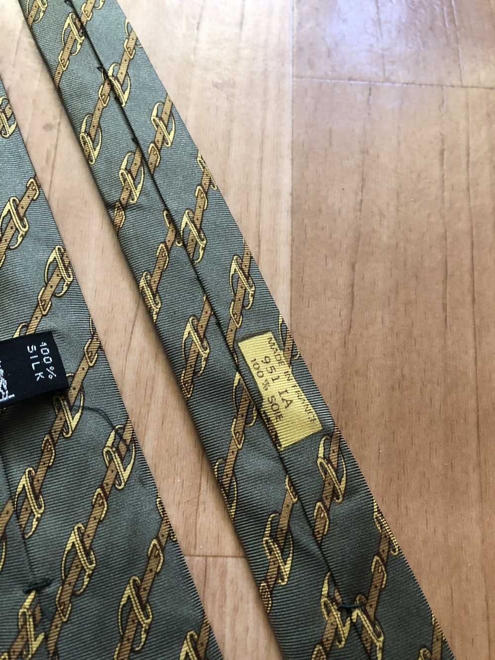 Hermes × Luxury Hermes Paris Silk Tie - image 3