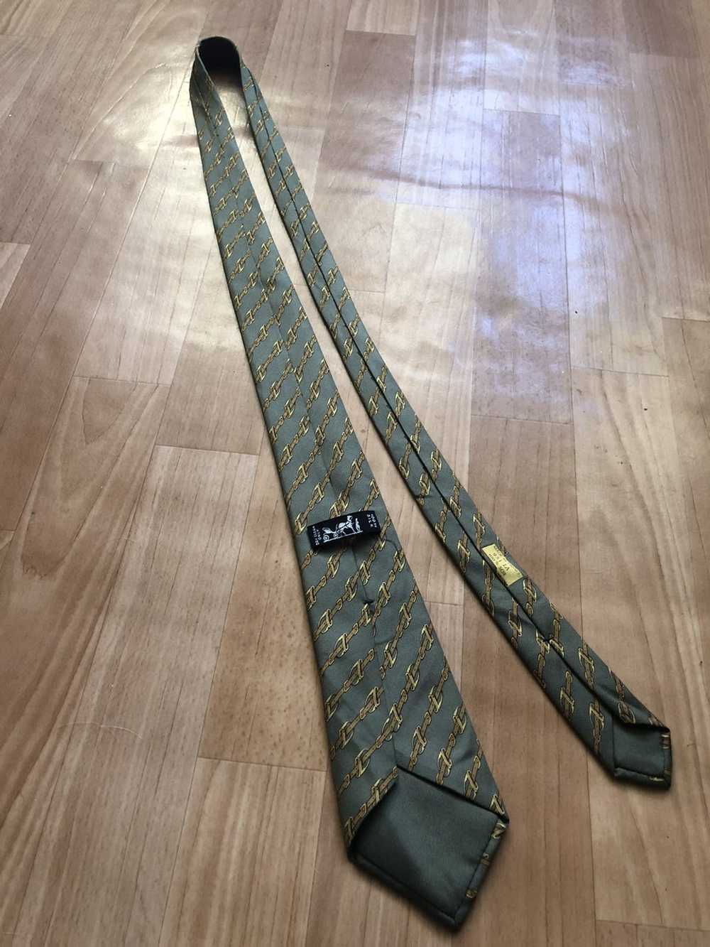 Hermes × Luxury Hermes Paris Silk Tie - image 5