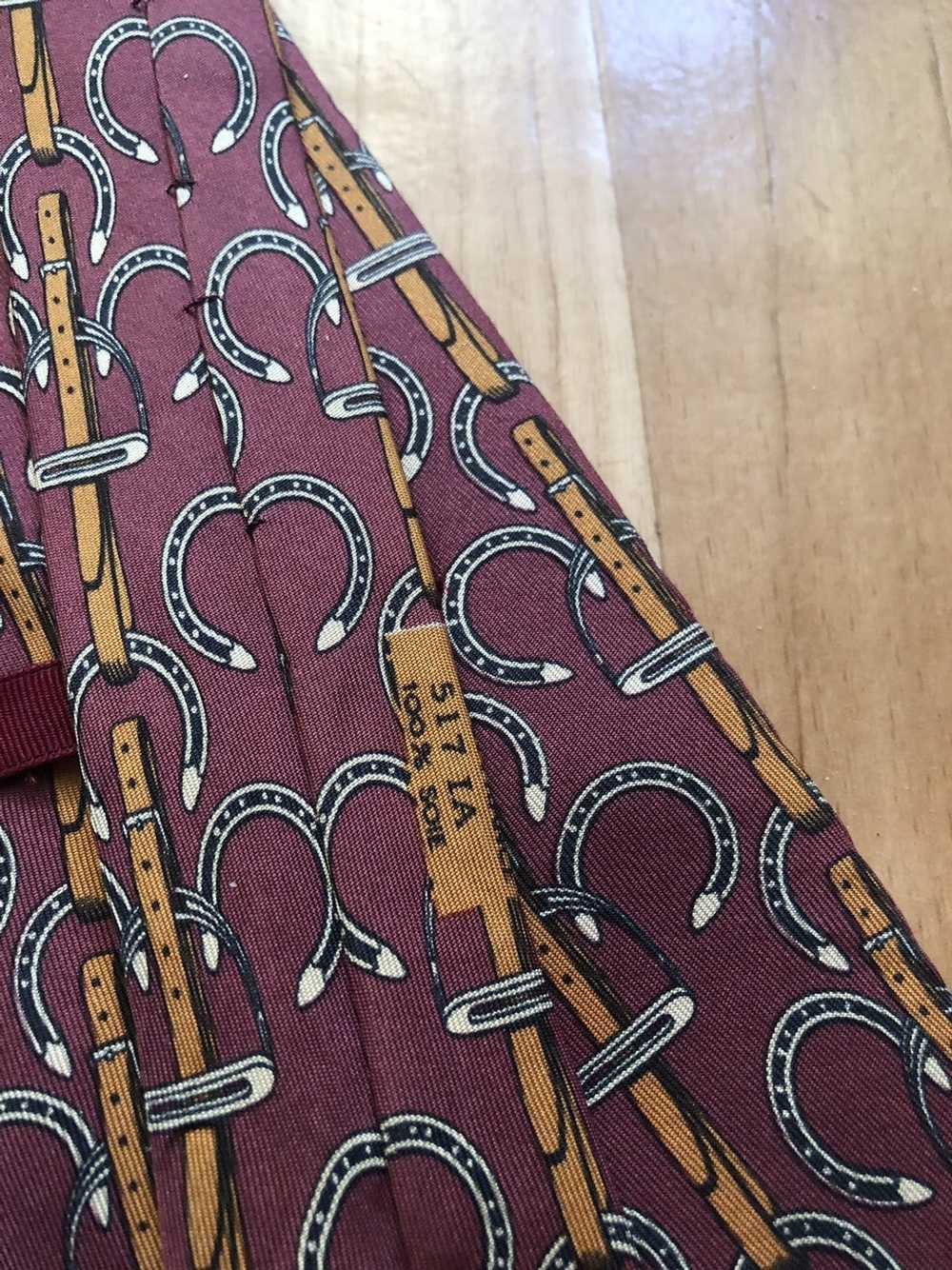 Hermes × Luxury Hermes Paris Silk Tie - image 5