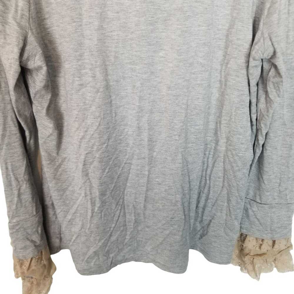 Other Soft Surroundings Womens Xl Gray Long Sleev… - image 3