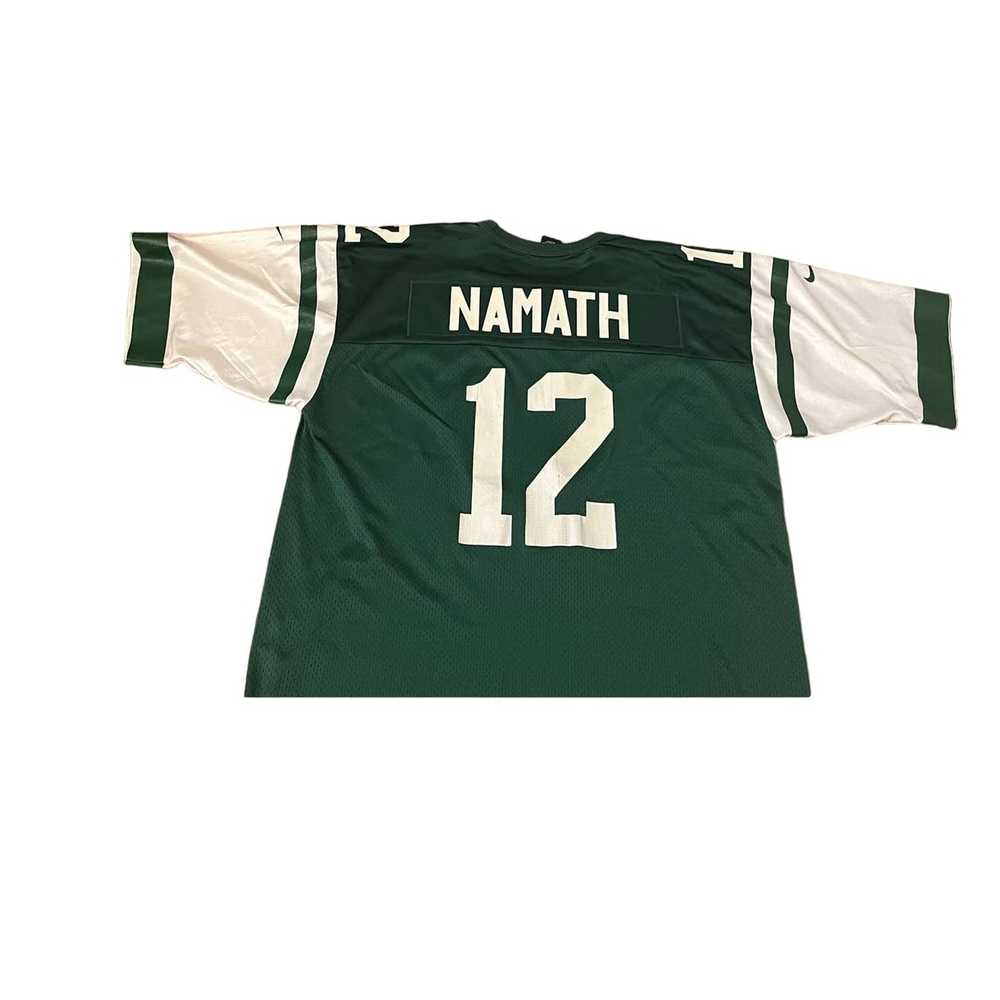 Nike Nike NFL Team Joe Namath Mens 2XL Green Jers… - image 4