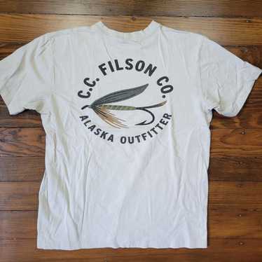 Filson Filson Outfit Graphic Logo Tee - Fly Fishi… - image 1