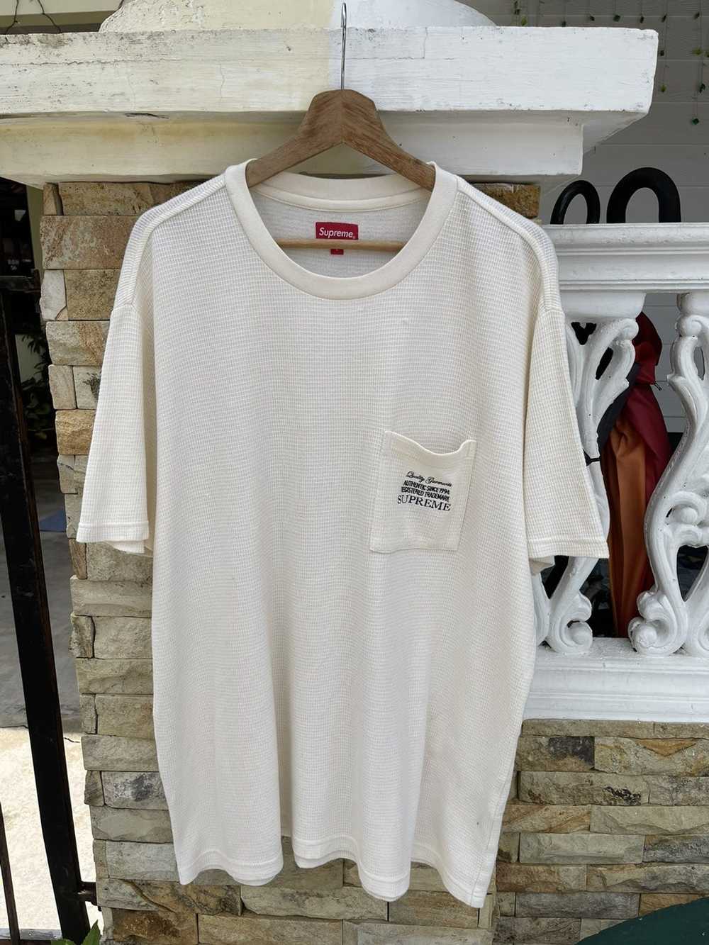 Supreme Last Drop🔥Rare🔥Supreme Pocket T Shirt - image 1