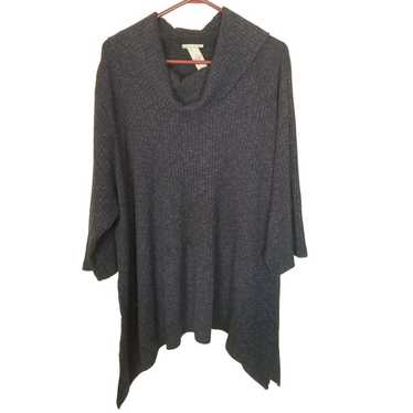 Other Catherines Womens 3X Blue Long Sleeves Cowl… - image 1