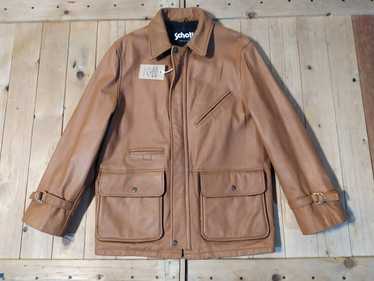 Leather Jacket × Made In Usa × Schott SCHOTT NYC … - image 1