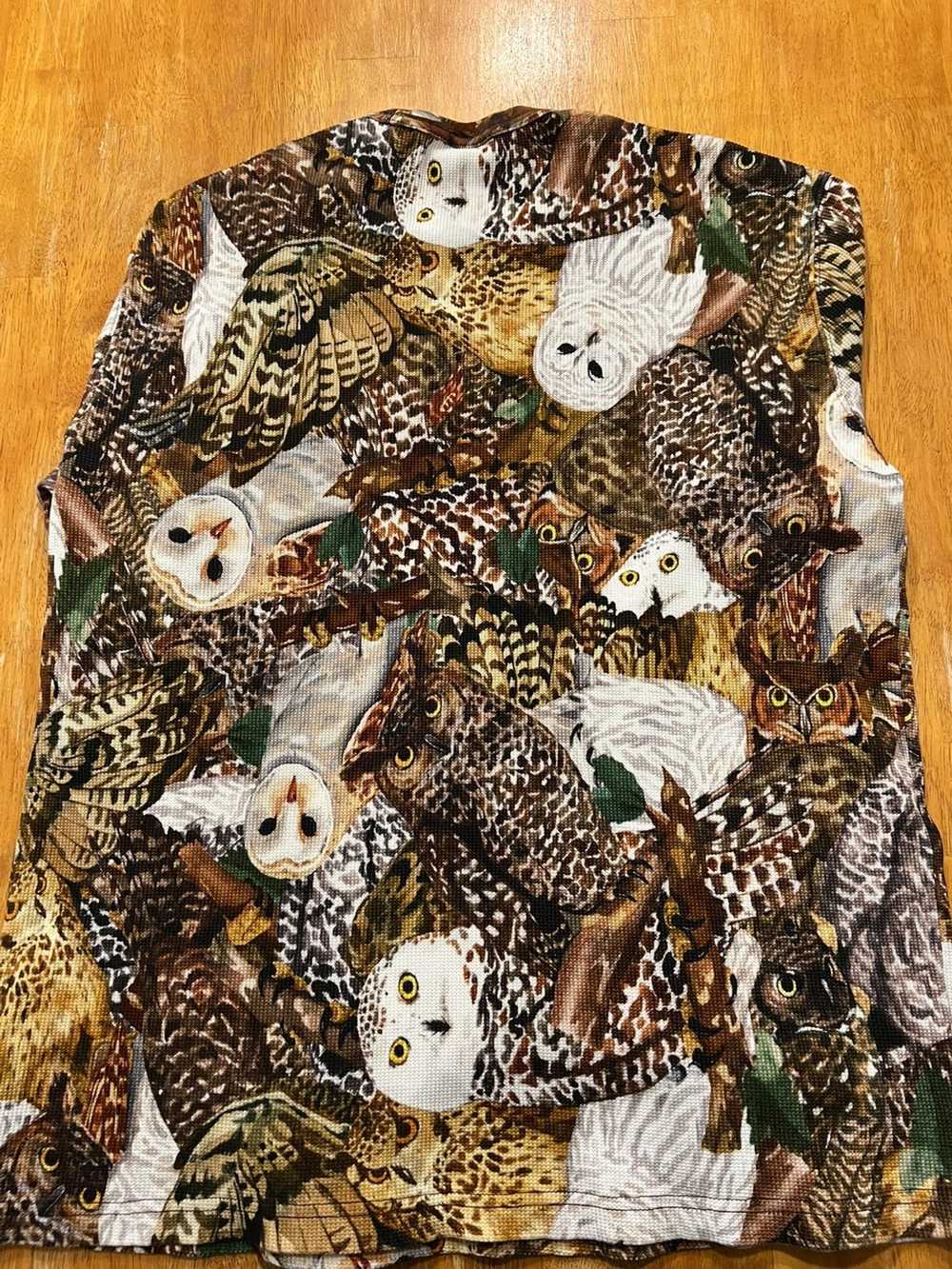Octobers Very Own OVO Woodland Camo Owl Long Slee… - image 3
