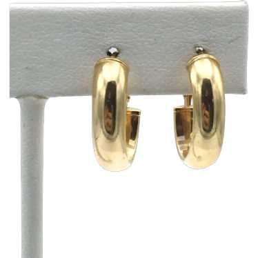 14K Hoop Earrings - image 1