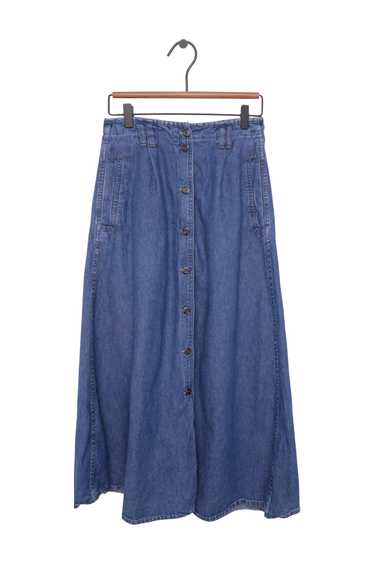 Denim Maxi Skirt