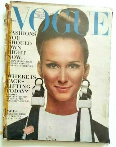 VTG Vogue Magazine September 15 1966 Paris Collect