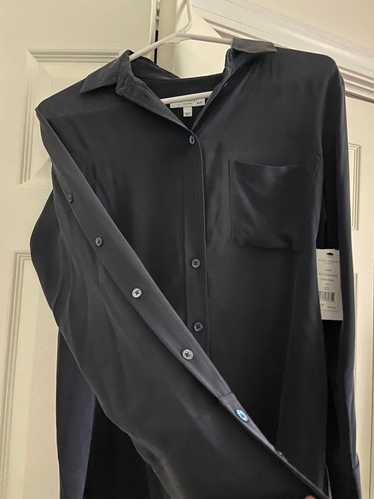 Equipment Brayden Silk Shirt button sleeve (XS)