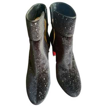 Christian Louboutin Velvet boots - image 1